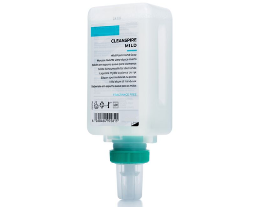 1000ml | Mild Fragrance Free | Foam Soap | Manual Refill
