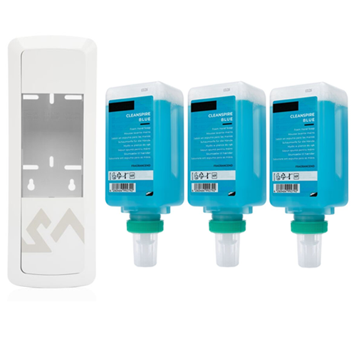 Auto Touch-free Dispenser | 3 x 500ml Fragranced foam soap refills