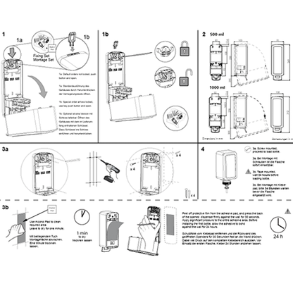 Manual Dispenser | 750ml | White