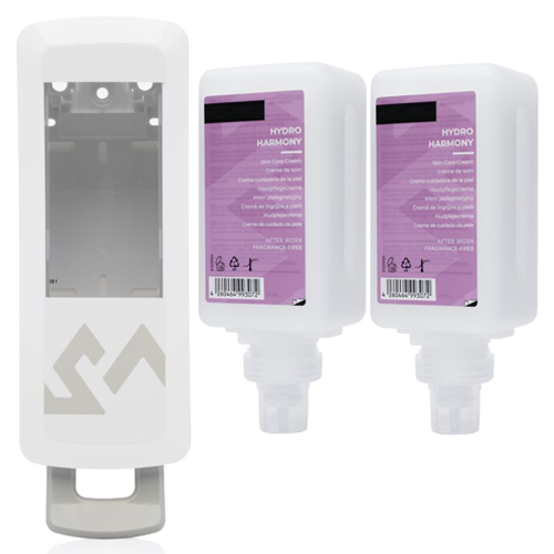 Manual Dispenser | 2 x 500ml moisturising cream lotion refills